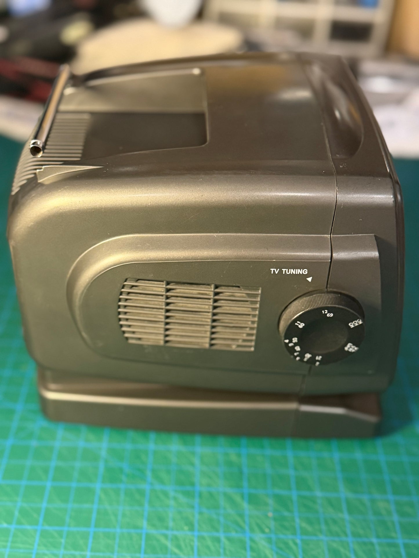 Corfug Portable Black & White TV