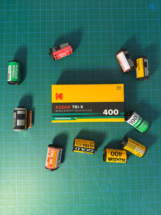 Kodak Tri-X 400 (Professional 120 – 1 Roll)