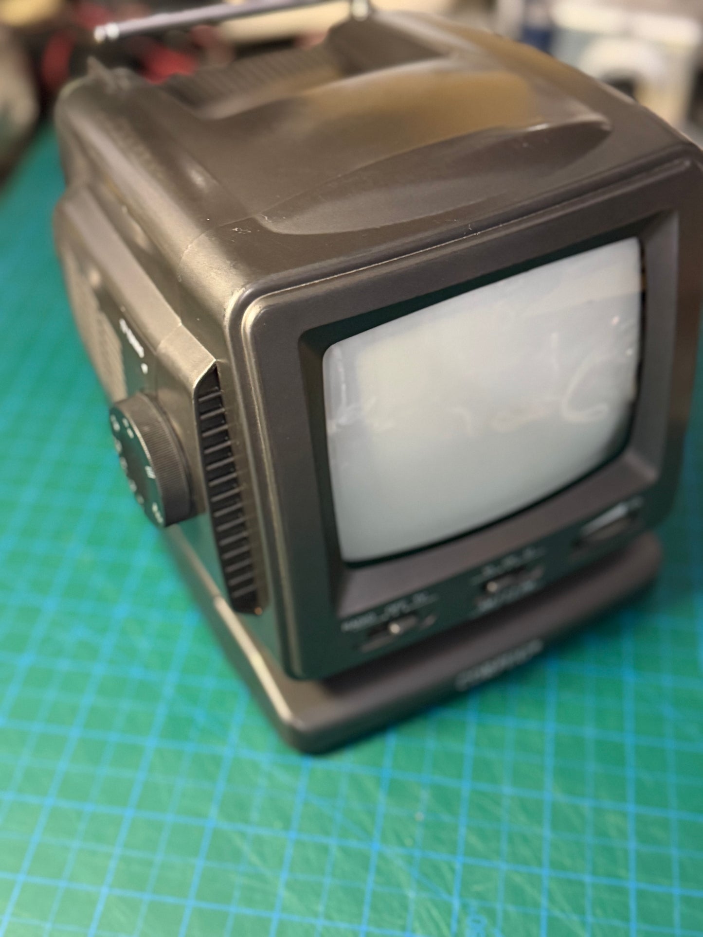 Corfug Portable Black & White TV