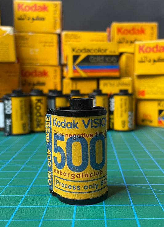 NBC 500T Vision3 Film(400ISO) - 36exp (Hand-Rolled)