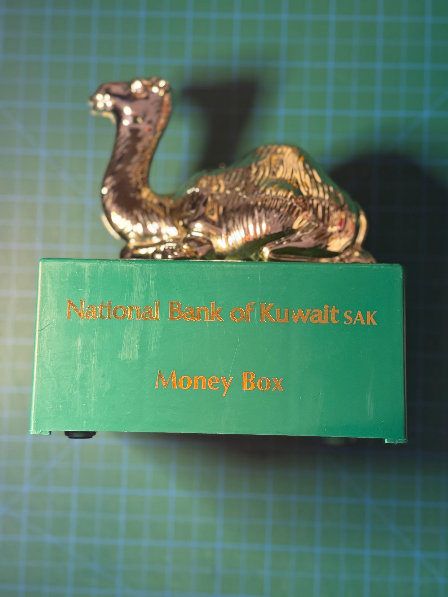 National Bank of Kuwait Camel Money Box حصالة البنك الوطني